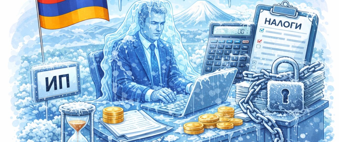 Заморозить ИП в Армении