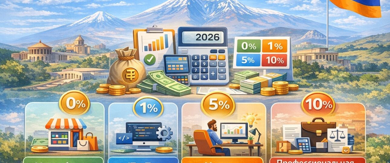 Упрощённая система налогообложения в Армении в 2026 году