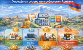 Упрощённая система налогообложения в Армении в 2026 году